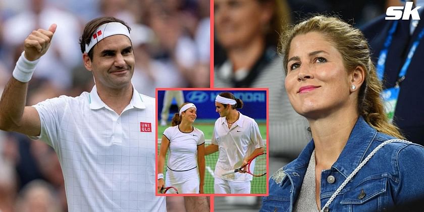 It was awkward for me, she was cool about it because she's older than me so  she has experience" - When Roger Federer played mixed doubles at Hopman Cup  with his then-girlfriend