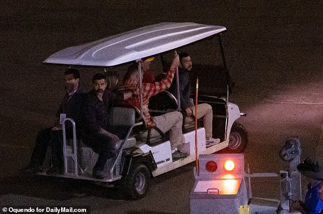 The A-list couple left Arrowhead Stadium together after Kansas City's win over the Chargers