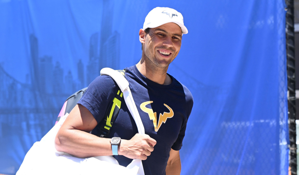 WATCH: Smiling Rafael Nadal arrives in Brisbane as Carlos Alcaraz and co  share their views about his return