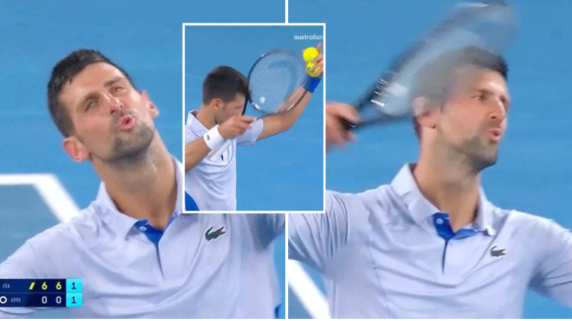 Novak Djokovic involved in furious moment at Australian Open as stunned  commentator says 'you had one job'