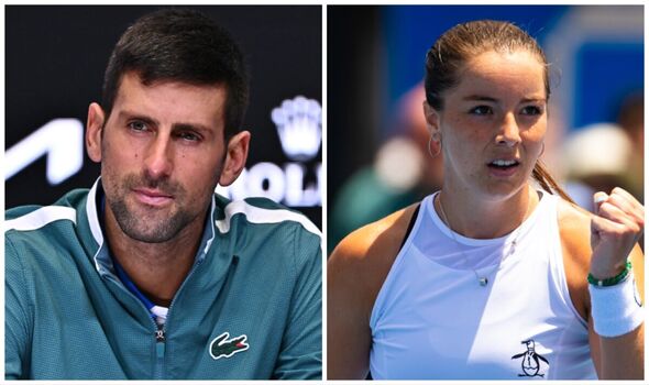 Australian Open: British star Burrage out as Djokovic relives nightmare |  Tennis | Sport | Express.co.uk