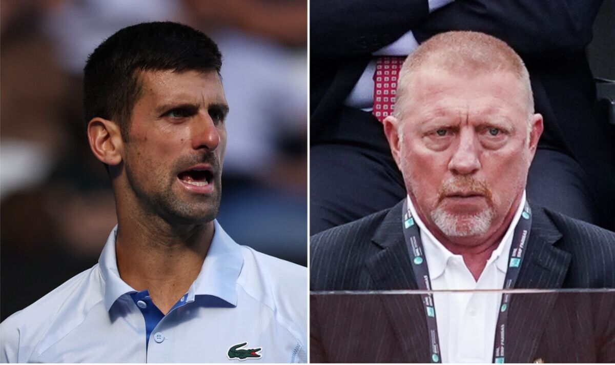 Novak Djokovic shows true colours as behaviour catches Boris Becker off  guard | Tennis | Sport | Express.co.uk