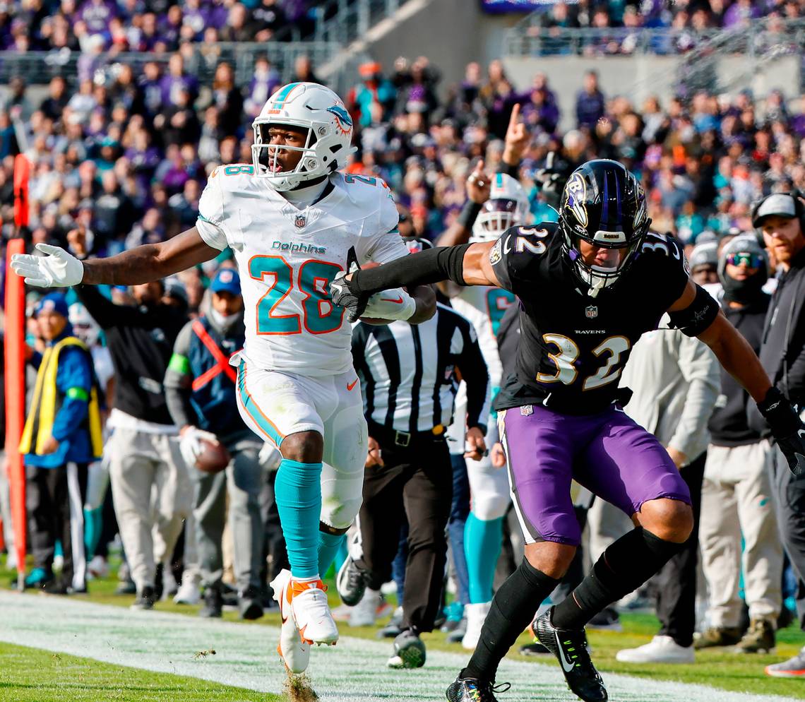 Who's hot, who's not after the Dolphins' blowout loss against the Ravens