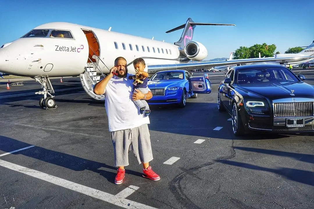 Skybound Luxury: Compare DJ Khaled's $65 Million Private Jet to Elon Musk's Luxury