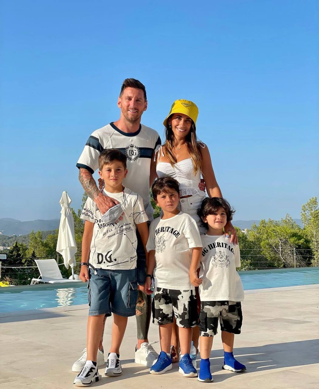 The Messi family on every trip around the world – Duy